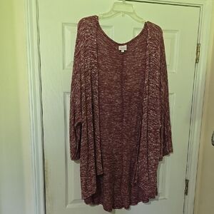 LuLaRoe Lindsay Sweater with Flowy Fit - Size Large